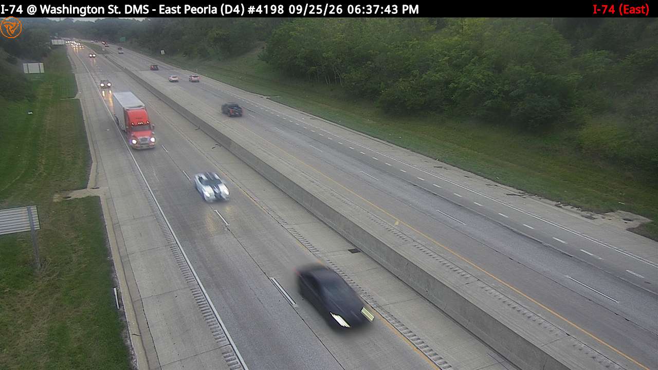 I-74 at Washington St. DMS (#4198)