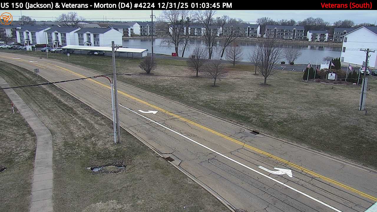 US 150 (Jackson St.) at Veterans Rd.