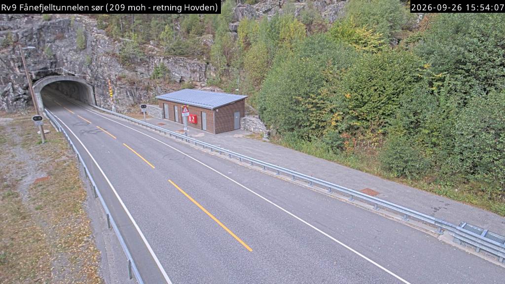 Fånefjelltunnelen sør (R9)