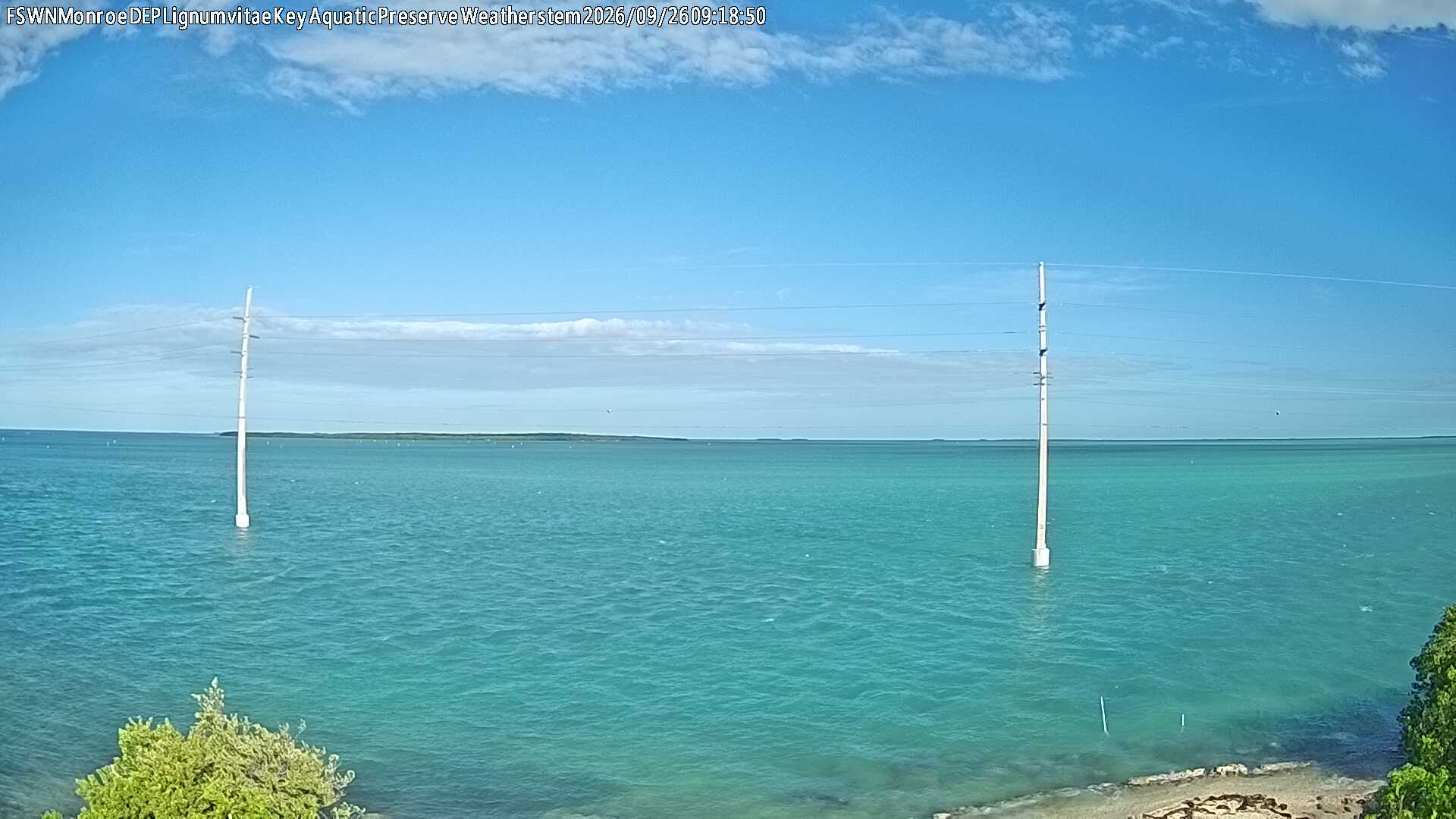 FSWN Monroe DEP Lignumvitae Key Aquatic Preserve - Cloud Camera