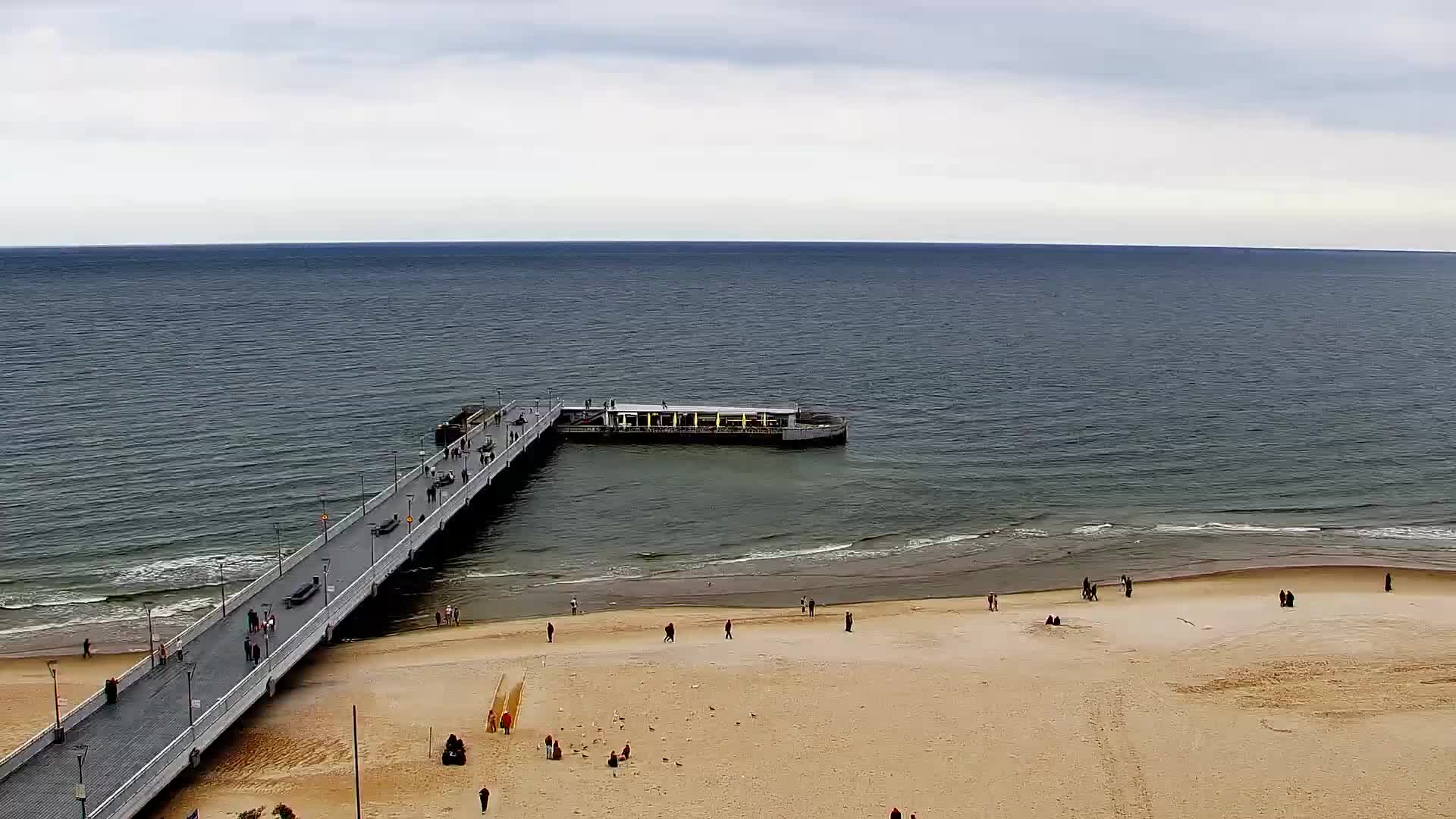 Kołobrzeg - widok na molo