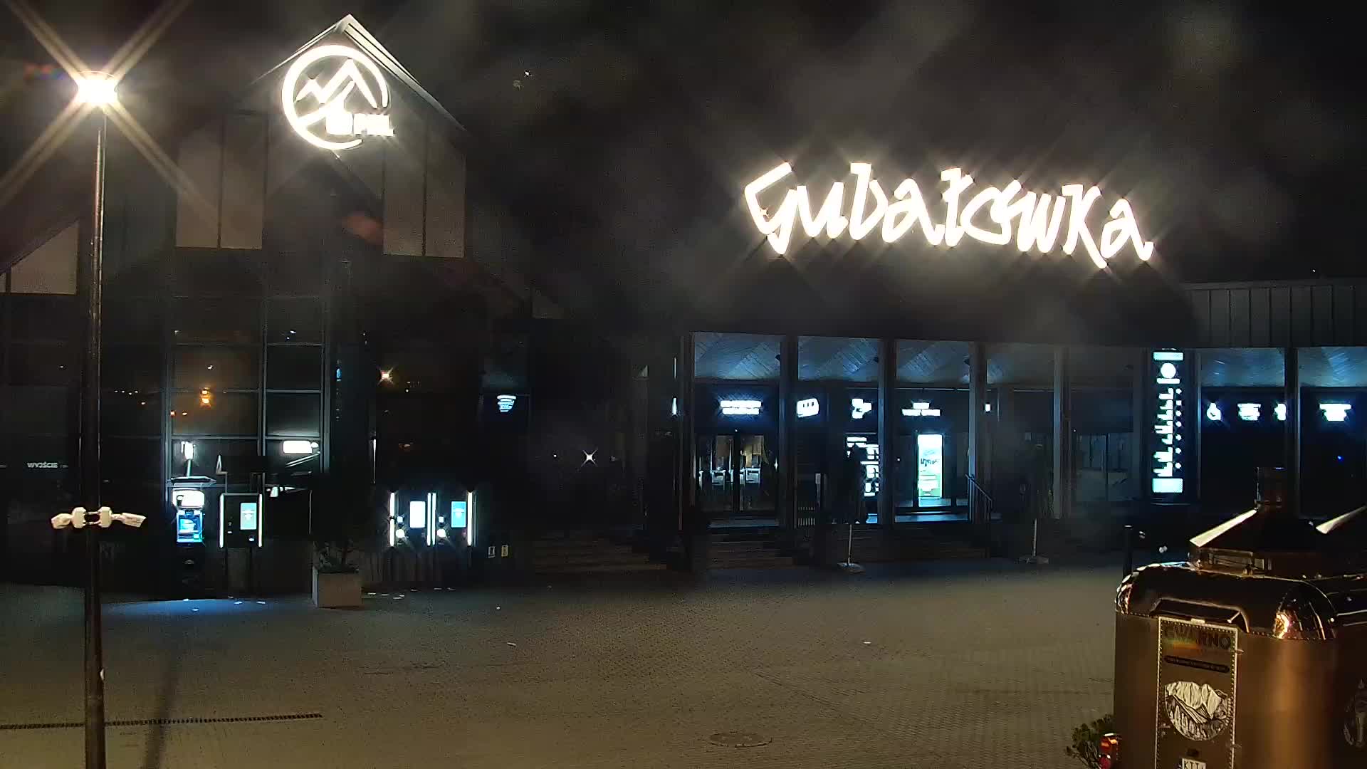Zakopane - widok na dolną stację kolei na Gubałówkę