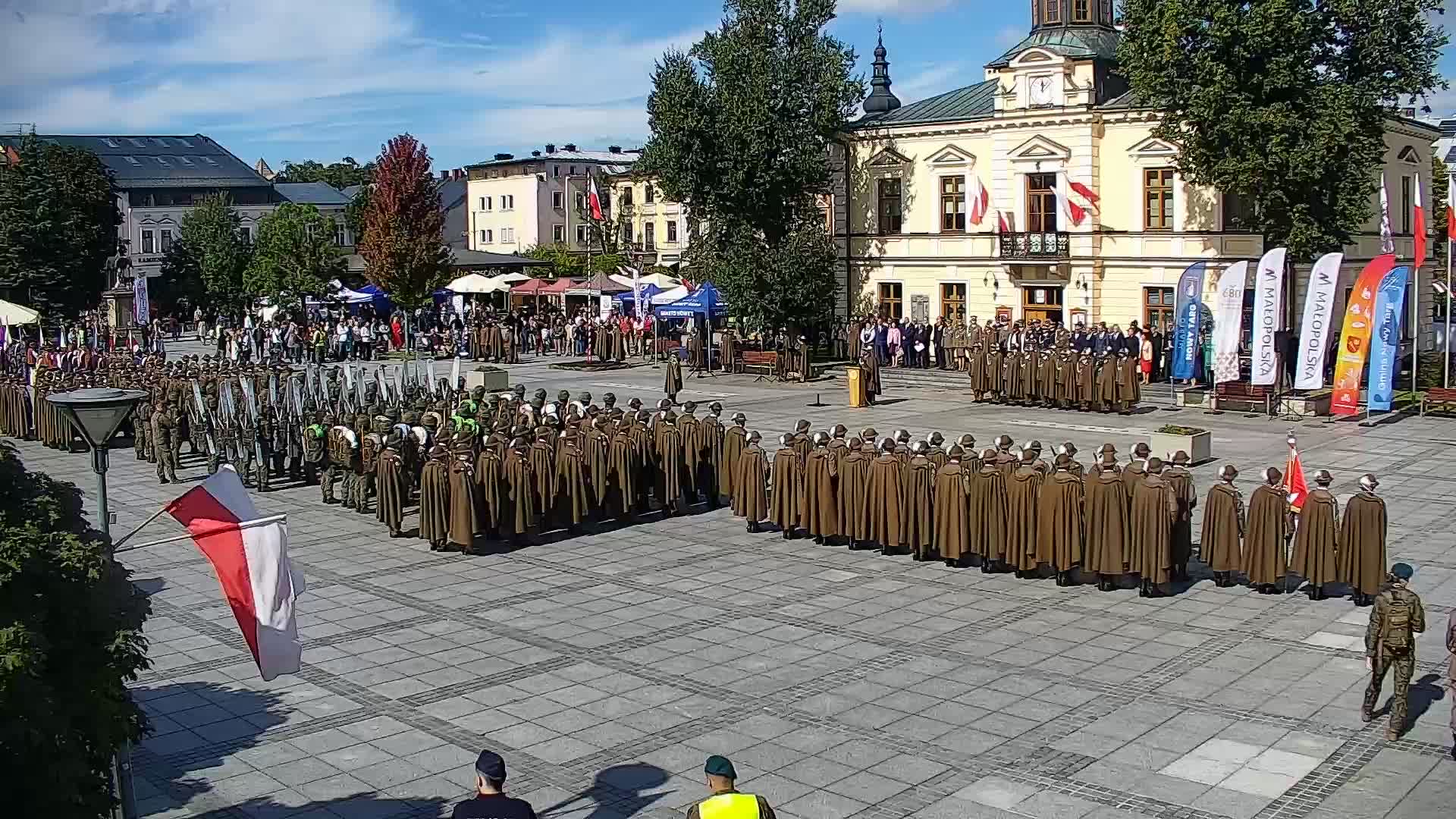 Nowy Targ - widok na Rynek
