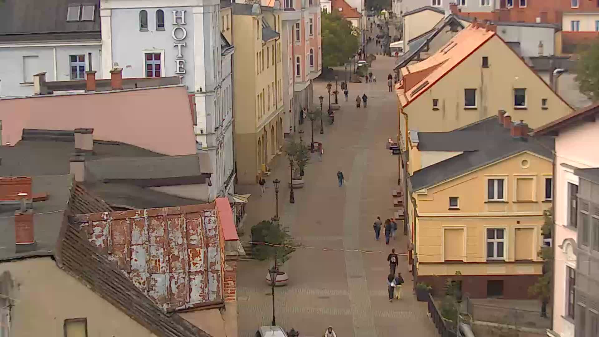 Wejherowo - widok na deptak
