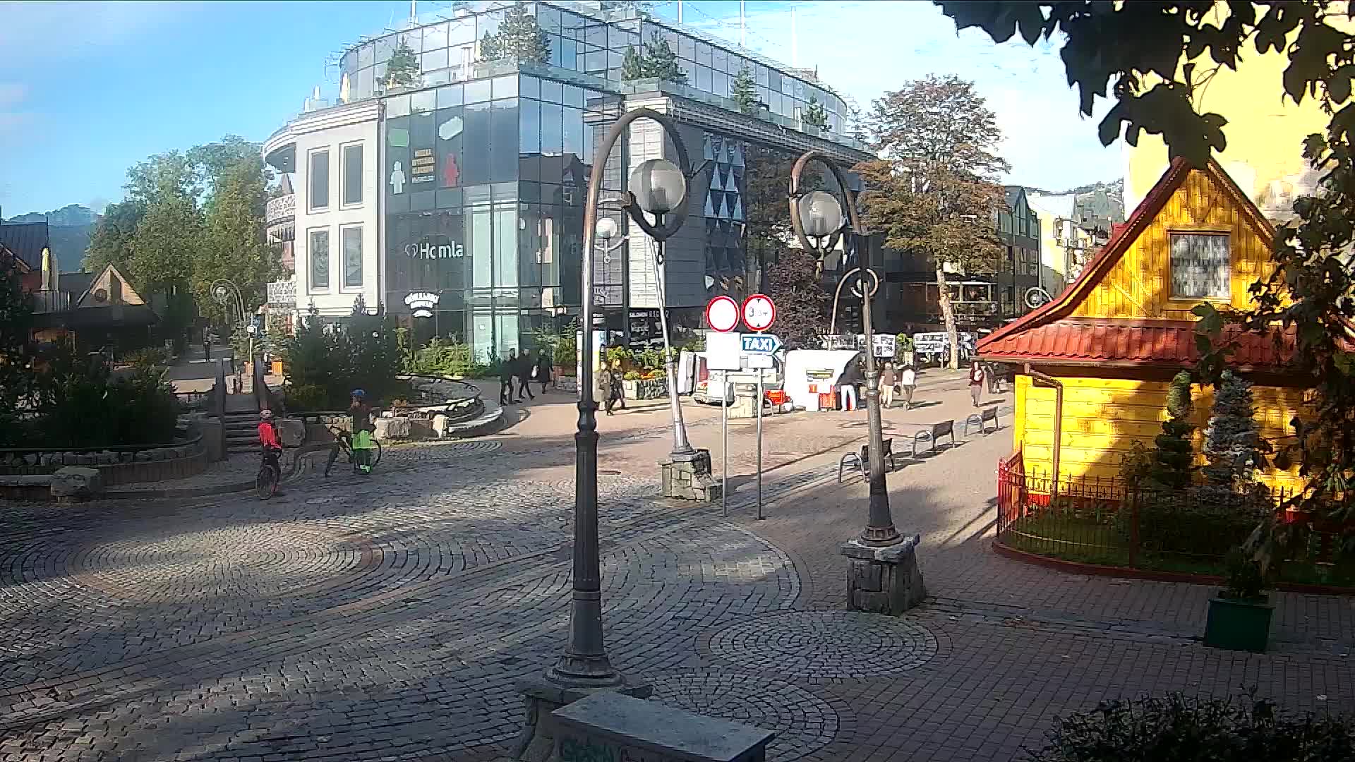 Widok na Krupówki w Zakopanem