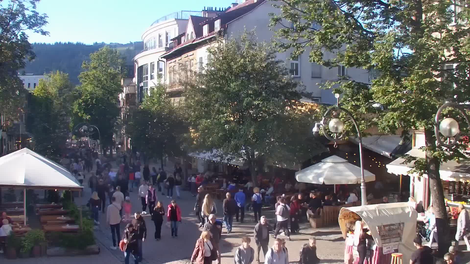 Zakopane - widok na deptak Krupówki NOWOŚĆ