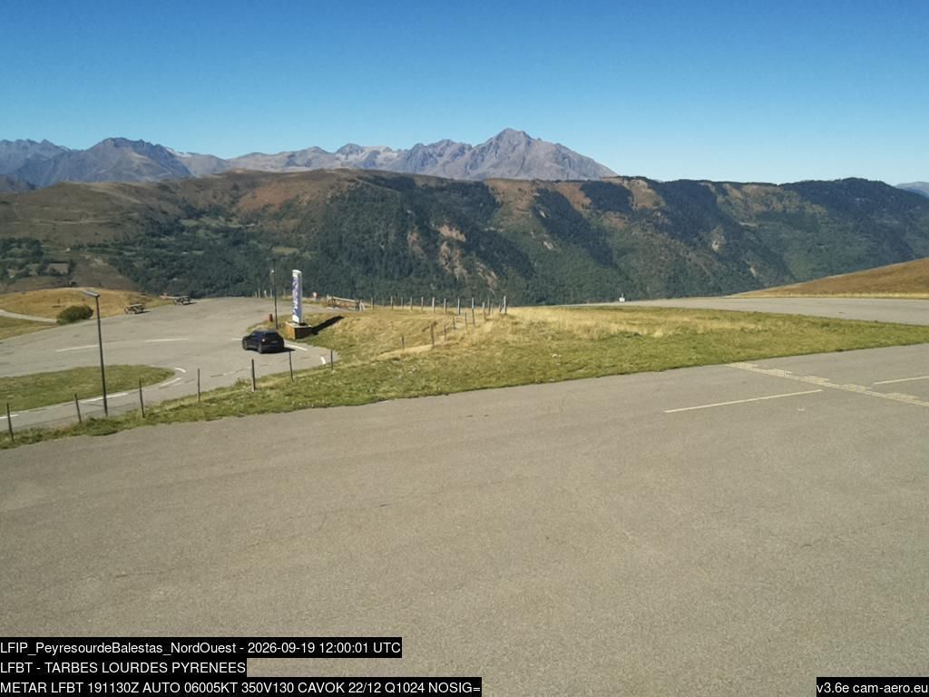 Peyresourde Altiport, Pyrenees