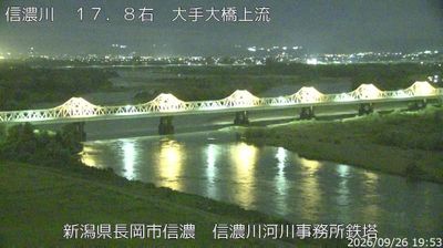 Nagaoka › North-east: Chosei Bridge