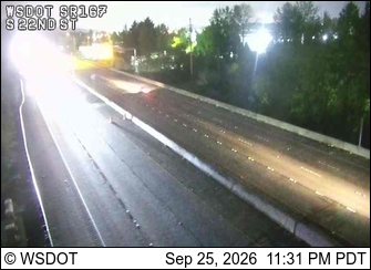SR 167 at MP 25.7: S 23rd St