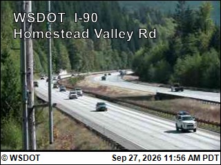 I-90 at MP 37.75: Homestead Valley Rd