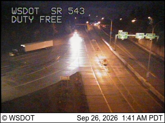 SR 543 at MP 0.9: Duty Free