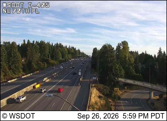 I-405 at MP 17.4: NE 70nd Pl