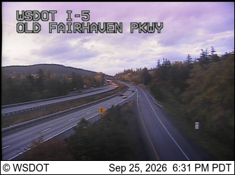 I-5 at MP 250.7: Old Fairhaven Parkway