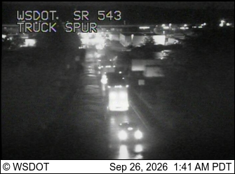 SR 543 at MP 0.9: Truck Spur