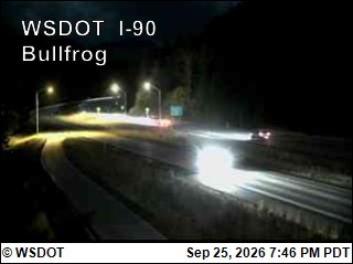 I-90 at MP 79.5: Bullfrog-facing east