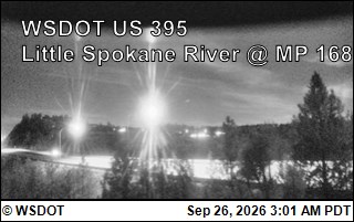 US 395 at MP 168: Little Spokane River (2)