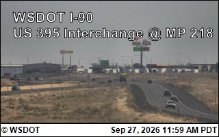 I-90 at MP 220: US 395 Interchange @ Ritzville (4)