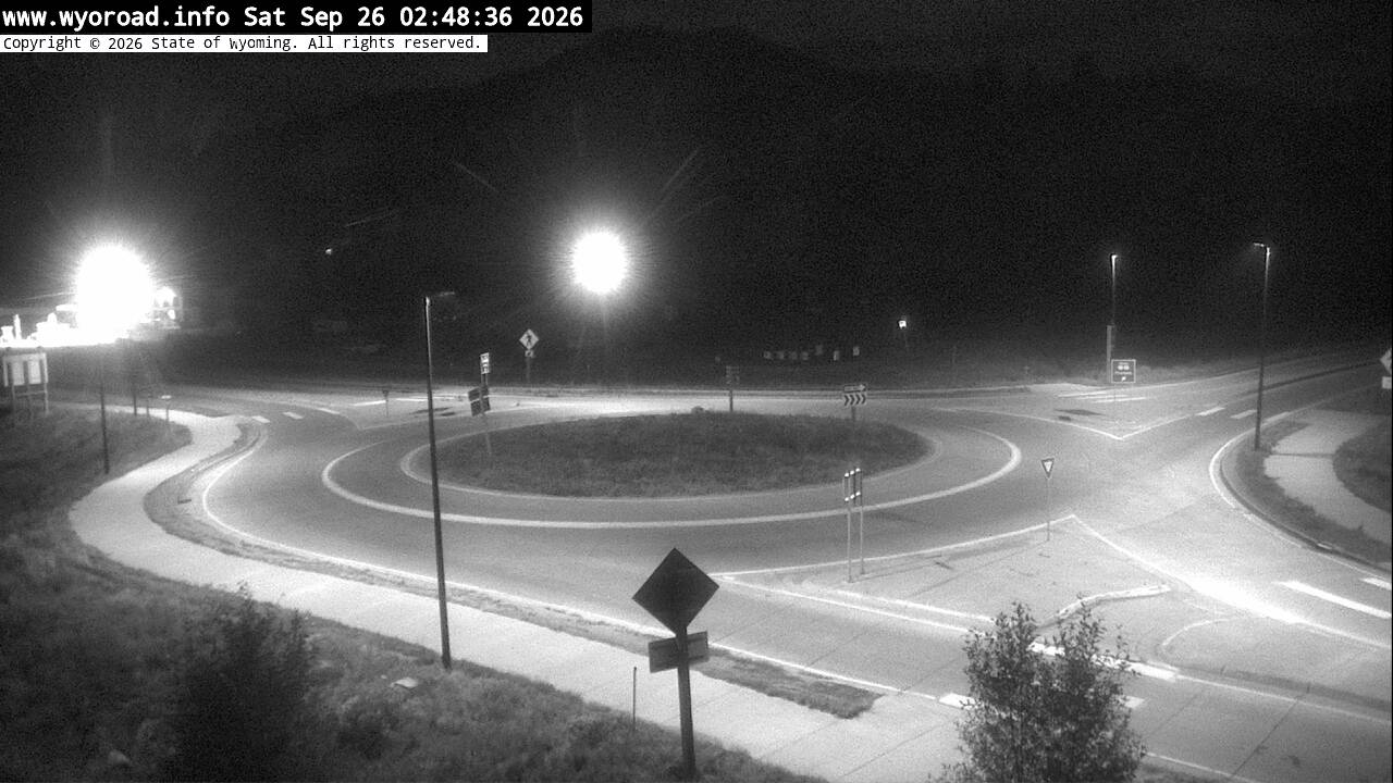 US 26/89 Hoback Junction - Roundabout