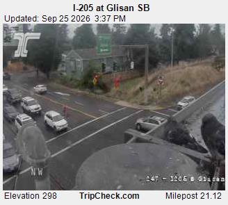 I-205 at Glisan SB