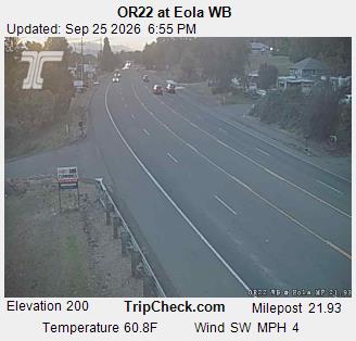 OR22 at Eola WB