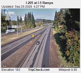 I-205 at I-5 Ramps