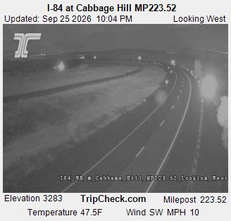 I-84 at Cabbage Hill MP223.52