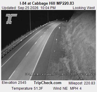I-84 at Cabbage Hill MP220.83