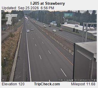 I-205 at Strawberry