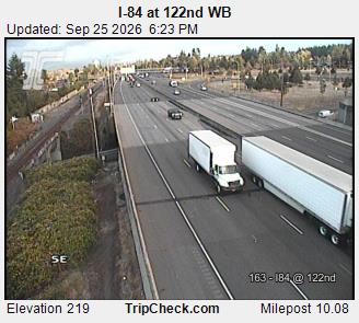 I-84 at 122nd WB