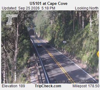 US101 at Cape Cove