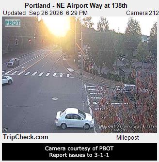 Portland - NE Airport Way at 138th