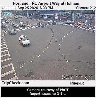 Portland - NE Airport Way at Holman