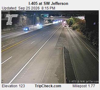 I-405 at SW Jefferson
