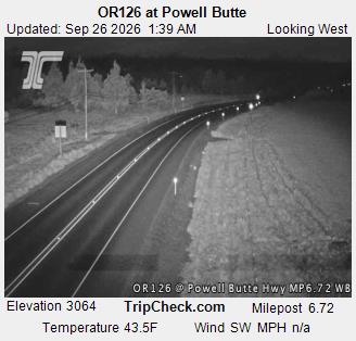 OR126 at Powell Butte