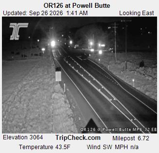 OR126 at Powell Butte