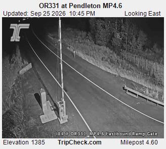 OR331 at Pendleton MP4.6