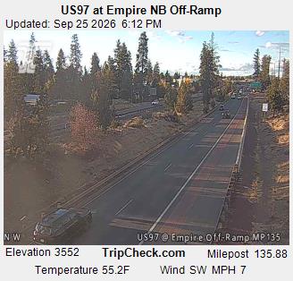 US97 at Empire NB Off-Ramp