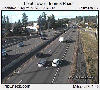 I-5 at Lower Boones Road