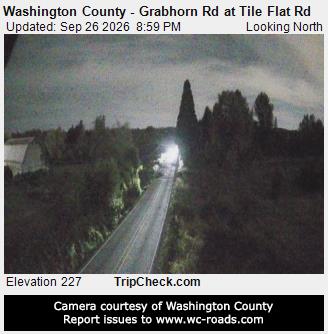 Washington County - Grabhorn Rd at Tile Flat Rd