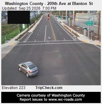 Washington County - 209th Ave at Blanton St
