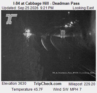 I-84 at Cabbage Hill - Deadman Pass