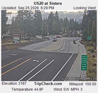 US20 at Sisters