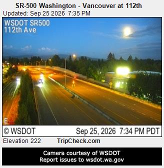 SR-500 Washington - Vancouver at 112th