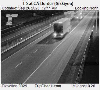 I-5 at CA Border (Siskiyou)