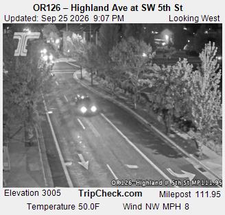 OR126 – Highland Ave at SW 5th St