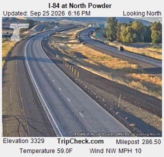 I-84 at North Powder