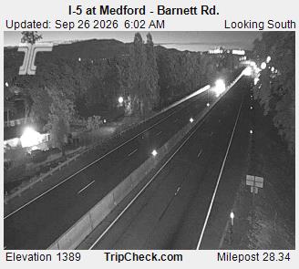 I-5 at Medford - Barnett Rd.