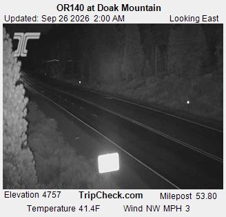 OR140 at Doak Mountain