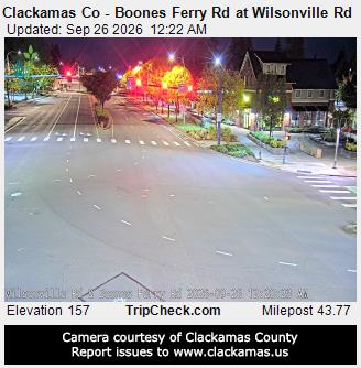 Clackamas Co - Boones Ferry Rd at Wilsonville Rd