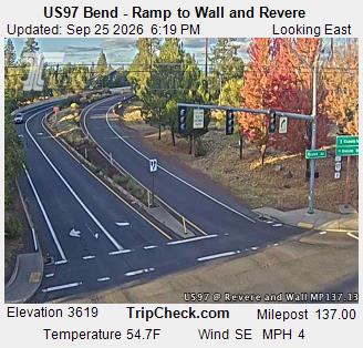 US97 Bend - Ramp to Wall and Revere